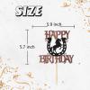 Helewilk Horseshoe & Horse Happy Birthday Cake Topper, Horse Racing Theme Party Decoration for Boys Girls Men Women, Kids Birthday Party Decoration Supplies view 3