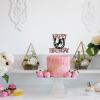 Helewilk Horseshoe & Horse Happy Birthday Cake Topper, Horse Racing Theme Party Decoration for Boys Girls Men Women, Kids Birthday Party Decoration Supplies view 4