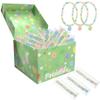 Fruidles Easter Bunny Candy Necklace, Multicolor Fruit-Flavored Chewables for Party Favors (48-Pack) view 4