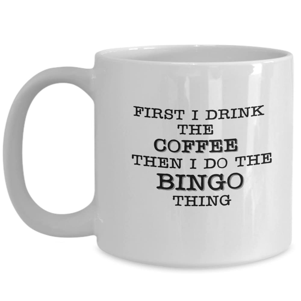 Funny Bingo Mug, Bingo Player Gift, Bingo Gift Ideas, Bingo Grandma Mug, Bingo Dad Gift, Bingo Nana, Bingo Mom Gift