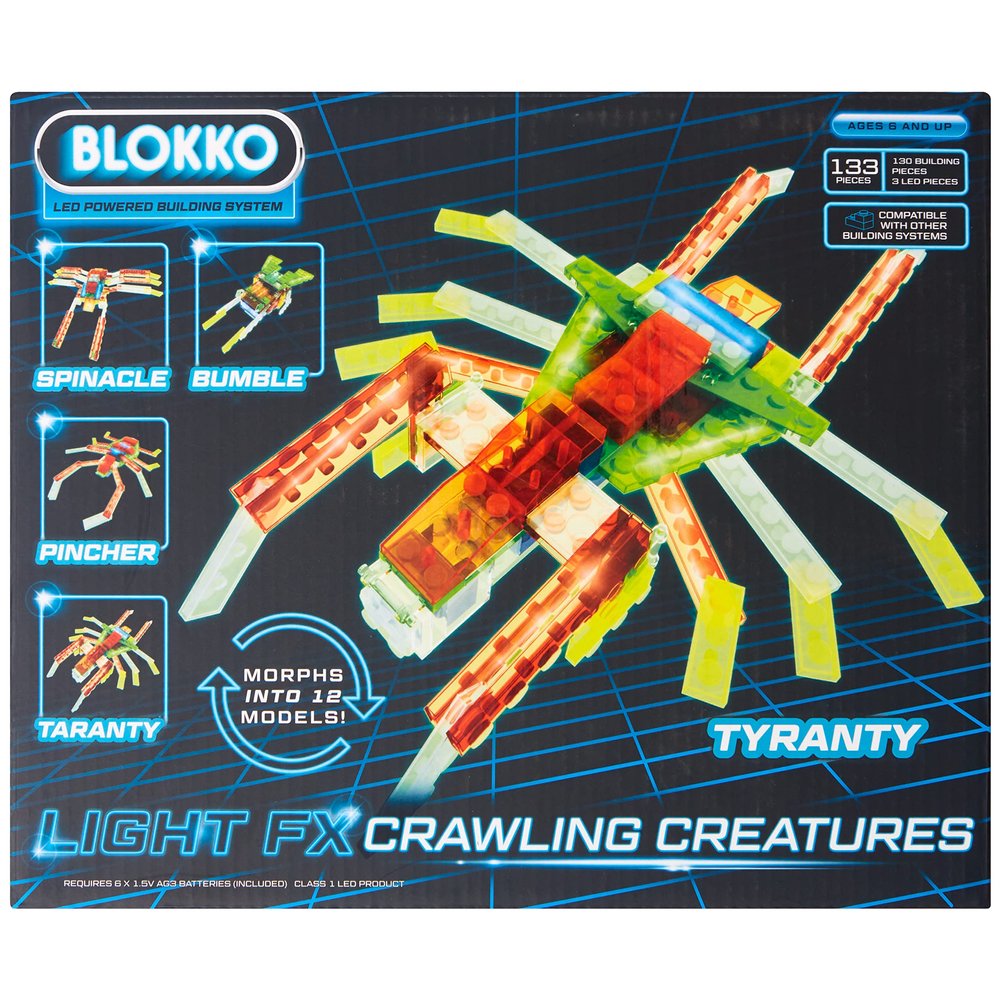 Anker Play Products 150482/DOM Light FX 12 in 1 Crawling Creatures, Standard, Multiple