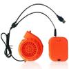 ACGarden Mini Fan for Dinosaur Costume or Head or Other Inflatable Game Costume Set, Orange view 1