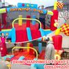 AKEYDIY Inflatable Bounce House for Big Kids 8-12 & Kids 3-6, Sports Park Bouncy Castle with Dual Slides, Obstacle,Tunnel,Volleyball Net, 157.5x133.9x90.5inch Bounce House with Blower Indoor Outdoor view 3