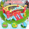 AKEYDIY Inflatable Bounce House for Big Kids 8-12 & Kids 3-6, Sports Park Bouncy Castle with Dual Slides, Obstacle,Tunnel,Volleyball Net, 157.5x133.9x90.5inch Bounce House with Blower Indoor Outdoor view 4