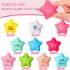 Sotiff 100 Pack Star Stress Balls Bulk Stress Relief Balls with Motivational Quotes Mini Inspirational Foam Party Favors Gifts for Kids Adults Anger Fidget Relief Exercise(Fresh Colors) view 2