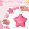 Sotiff 100 Pack Star Stress Balls Bulk Stress Relief Balls with Motivational Quotes Mini Inspirational Foam Party Favors Gifts for Kids Adults Anger Fidget Relief Exercise(Fresh Colors) view 3