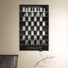 Archtwain Vertical Chess Set, Wall Hanging Game Board view 4