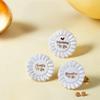 Gold & White Baby Shower Badges - 12 Pieces view 3