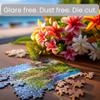 1000 Piece Bird Puzzle Nature, 19 x 27 Inch HD Quality Photo Puzzle I Sturdy 2mm Puzzle Pieces, Every Piece Unique I Tropical Rainforest Macaw Parrot Wildlife Jigsaw | Difficult (Parrot) view 3