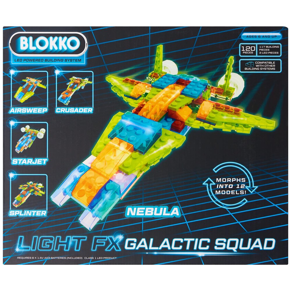 Anker Play Products 150481/DOM Light FX 12 in 1 Galactic Squad, Standard, Multiple