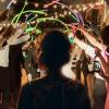 Glow Fever Glow Sticks Bulk 100ct 22'' Glow Necklaces with Connectors, Neon Light Sticks for Party Festivals Raves Concert Birthday Wedding, Tri-color view 4
