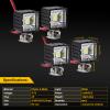 INJORA RC Crawler Lights LED Headlight for Axial TRX-4 TRX6 SCX10 90046 Wraith Redcat Gen8 1/10 RC Crawler Car,4PCS view 2