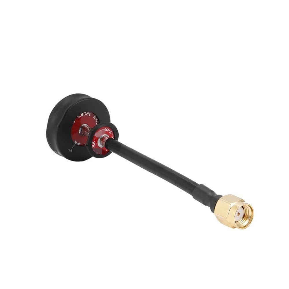 Drone Accessories for Pagoda 5.8G 5dBi 50W Omnidirectional Omni FPV Flat Panel for Pagoda Antenna RHCP SMA/RP-SMA 80mm Replaceable (Color : Black Hole)