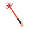 APEFIT Drone Accessories for 5.8GHz High Gain Circular Polarized Transmitter Four Leaf Clover Antenna for Professional FPV Racing Drone Replaceable (Color : Red Hole) view 2
