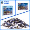 1000 Piece Halloween Jigsaw Puzzle for Adults - 27x20 inch HD Quality Cityscape Night View Puzzle,Educational Game for Family Kids. Great Birthday Holiday Halloween Christmas Decoration Gift. view 3