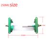 HAPPYMODEL CRRCPRO Fuel Tank Anti-Bubble 125ml/250ml CNC Transparent for Turbojet RC Jet Aircraft (Red,250ml) view 2