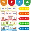 Aizweb CVCC & CCVC Word Game,Phonics Games Flash Cards for Preschool Kindergarten Classroom Supplies,Special Education Reading Manipulative Montessori Spelling Toy for Learning Activity Teacher School view 4