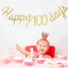 Beavorty 3pcs Happy Days Shower Banner Bunting Hanging Decor for Showers Birthdays and Celebrations for Use view 3