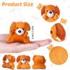 Aoriher 24 Pcs Mini Dog Plush Stuffed Animal Toys Bulk 3.15 Inch Operation Christmas Small Cute Puppy Keychain Handbag Pendant Adopt a Dog School Party Favor Gift for Birthday Classroom Carnival Prize view 3