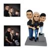 Mydedor Custom Bobble-Heads Figurine Customized Doll Birthday Gifts for Family, Bobble Head Figures Handmade Personalized Gift for Bestfriend Wedding Anniversary view 2