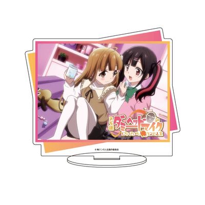A3 A Certain Morning Dummy Head Mic Become Ore Kun's Life 01 to & Ume [Official Illustration] Character Acrylic Figure