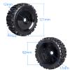 1/8 RC Buggy Tires and 17mm Hex Wheels Preglued & RC Screw Tray with Scale Aluminum for Arrma Typhon 3S 6S Talion 6S Senton 6S view 2