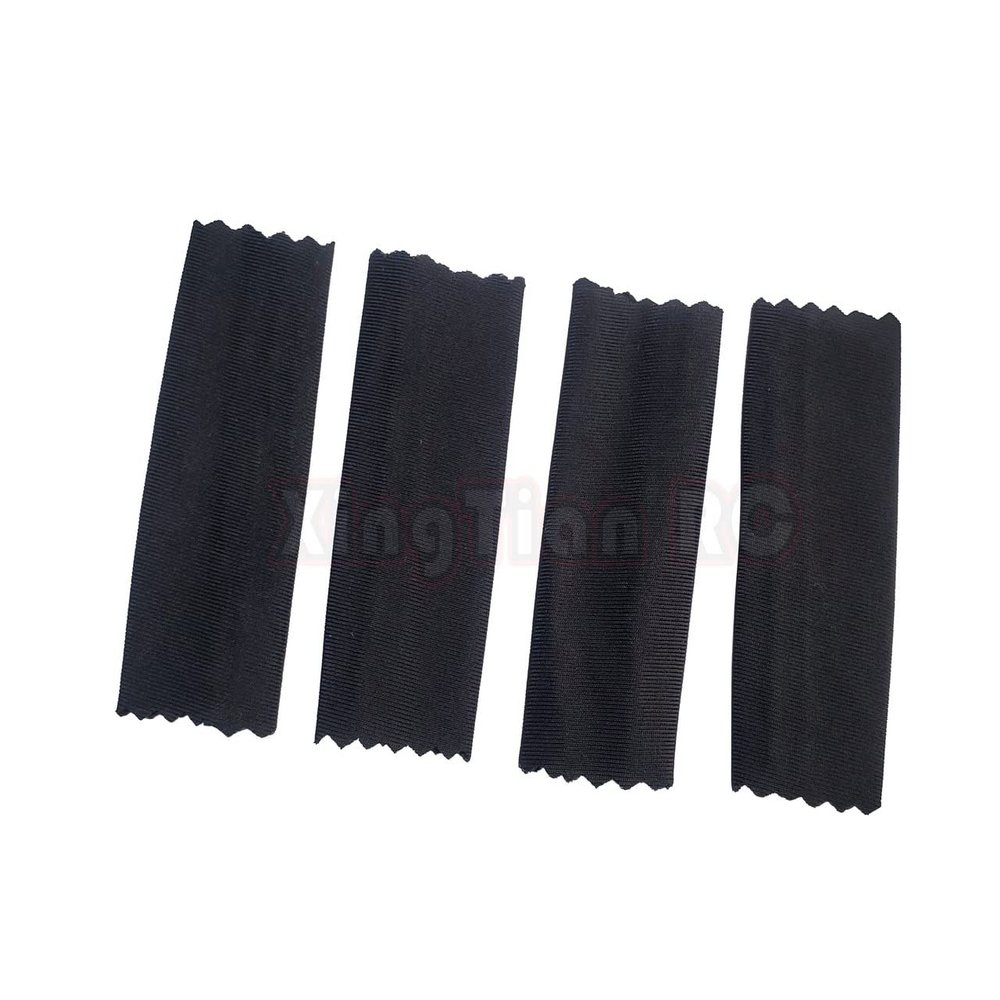 Damper Shock Sleeve Dust Snow Dirt Resist Cover for Traxxas 1/10 EREVO 2.0 E-REVO Summit Slayer Revo 3.3 - Black 4pcs