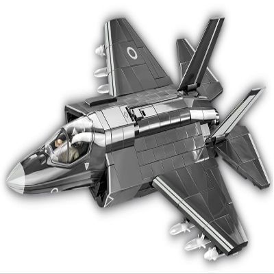 COBI Armed Forces F-35B Lightning II (RAF) Jet Plane, Navy