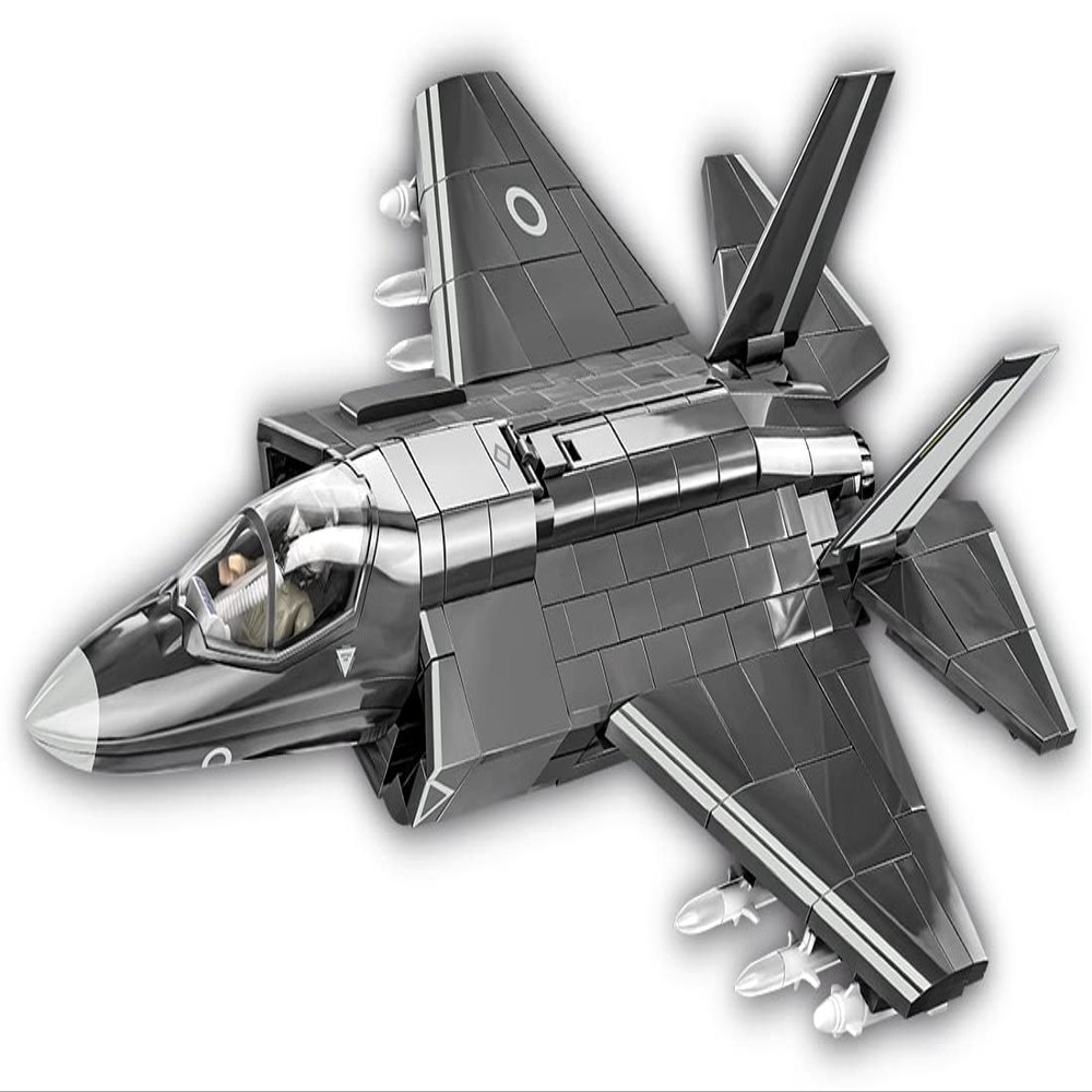 COBI Armed Forces F-35B Lightning II (RAF) Jet Plane, Navy