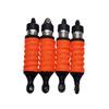 Damper Shock Sleeve Dust Snow Dirt Resist Cover for Traxxas 1/10 EREVO 2.0 E-REVO Summit Slayer Revo 3.3 - Orange 4pcs view 4