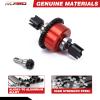 RCAWD Front Rear Diff Combo Set w 40CrMo Main Diff Gear 43T Main Input Gear, 10T Spiral Cut Upgrades for ARRMA 6S 1/7 Fireteam Mojave 6S, 1/8 Kraton Notorious Outcast Talion 6S Part #ARA310957 Red view 4