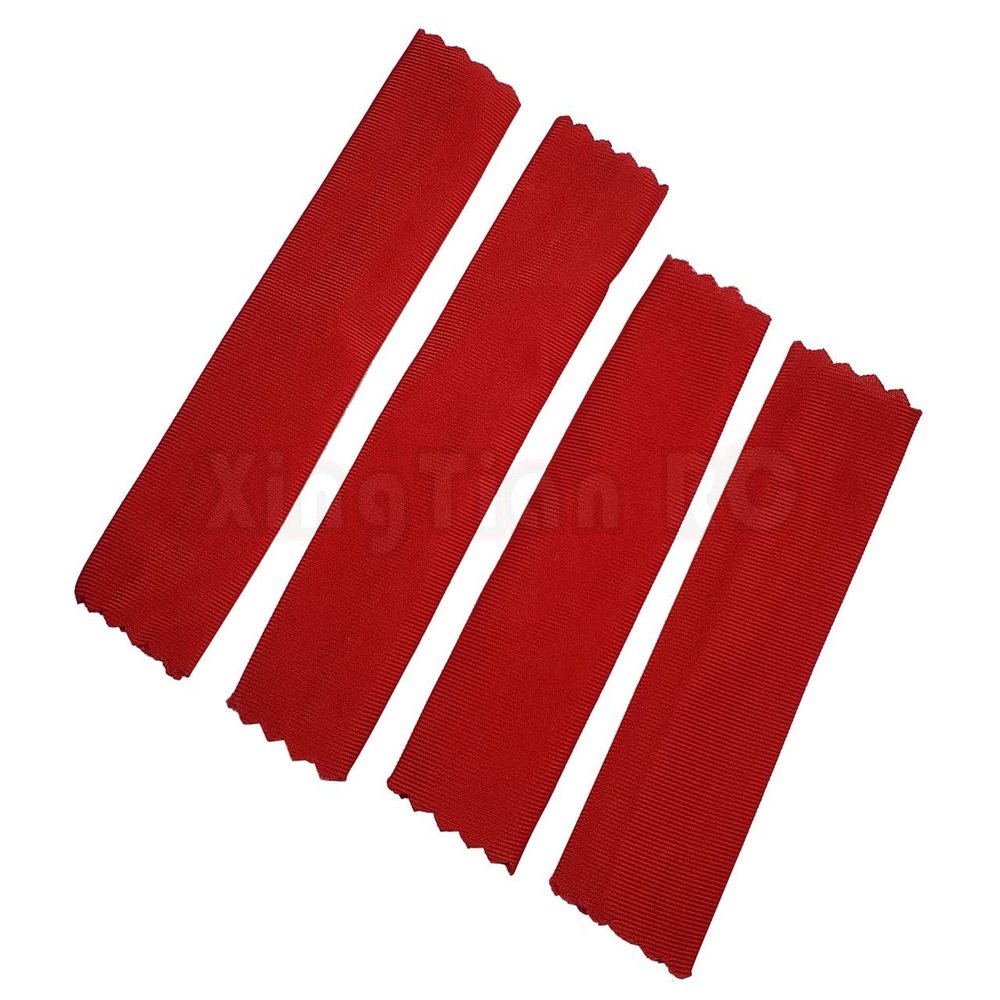 Damper Shock Sleeve Dust Snow Dirt Resist Cover for Traxxas 1/10 Slash Stampede Rustler Hoss 4WD - RED 4pcs