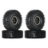 INJORA 1.0 Brass Beadlock Tires Set 4PCS Tires for 1/18 TRX4M 1/24 RC Crawler Car Axial SCX24 FMS FCX24 Gladiator Bronco C10 JLU Deadbolt B17 Upgrade (W1005-T1011) view 1