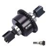 RCAWD Upgrades for ARRMA 6S 1/7 Fireteam Mojave 6S, 1/8 Kraton Notorious Outcast Talion 6S,Front Rear Diff Combo Set w 40CrMo Main Diff Gear 43T Main Input Gear, 10T Spiral Cut Part #ARA310957 Black view 1