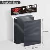 1000 Pcs Black Card Sleeves Toploaders for Trading Cards, Soft Clear Card Protective Sleeves Deck Card Protectors Fit for Baseball Cards, Sports Cards, MTG, Game Card Standard Cards view 2