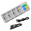 Hanatora LCD Two-Way Charging Hub for DJI Mini 3,Mini 4/3 Pro Battery, Charge Four Batteries in Sequence,Display Charger Drone Accessories view 1