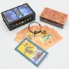 Jayiaine Tarot Cards Deck, with Guidebook Divination Discoloration Water Proof Cards, Fortune Telling Game Set for Family Reunion Beginners Expert Readers for Christmas Birthday, C view 1