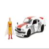 Jada One Punch Man 1:24 1974 Mazda RX-3 Die-cast Car & 2.75" Saitama Figure, Toys for Kids and Adults view 1