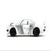 Jada One Punch Man 1:24 1974 Mazda RX-3 Die-cast Car & 2.75" Saitama Figure, Toys for Kids and Adults view 4