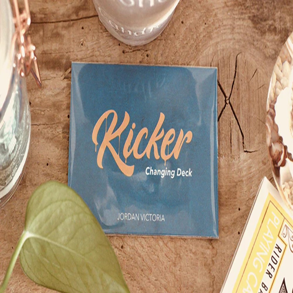 MJM PCTC Productions Presents Kicker Changing Deck (Gimmick and Online Instructions) by Jordan Victoria - Trick