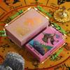 Jayiaine Tarot Cards Deck, with Guidebook Divination Discoloration Water Proof Cards, Fortune Telling Game Set for Family Reunion Beginners Expert Readers for Christmas Birthday, Pink2 view 2