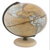 Bowden 9" Diameter Globe, USA Cartography with Mountain Relief, Black Hard Wood Natural Base and Antique Designer Ocean Globe Ball. The Bowden Designer Globe combines the stylings of the classic antique ocean globe with clean white land masses. It in view 1