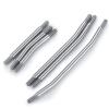 MORLORDY 10PCS 324mm Wheelbase RC Suspension Link Rod Linkage Set for TRX4 1/10 RC Crawler Car Upgrades, Stainless Steel view 4