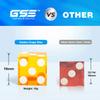 GSE Games & Sports Expert Craps Table Top Game Set, Including A Craps Layout Felt, 5 Casino Dice and A Craps ON/Off Poker Button for Craps Games, Casino Games view 4
