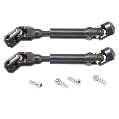 2pcs RC Crawler Drive Shaft (96-143MM) for 1/10 SCX10 II TRX4 Redcat D90 Gen7/Pro RC4WD GEN8 Gladiator TF2 D90 YK4082 104311 RC Universal Upgrade Shaft