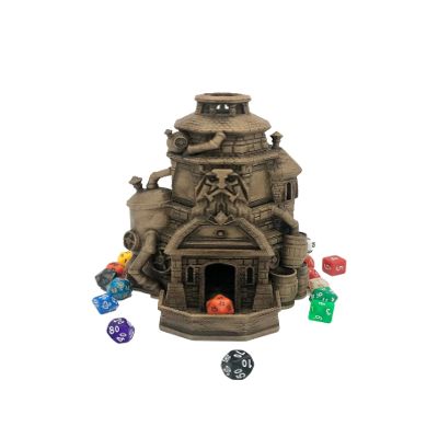 Bear and Wolf Studio - Fate's End Dice Towers by Kimbolt Creations - 3D Printed and Hand-Painted Dice Towers (Brewery Dice Tower)