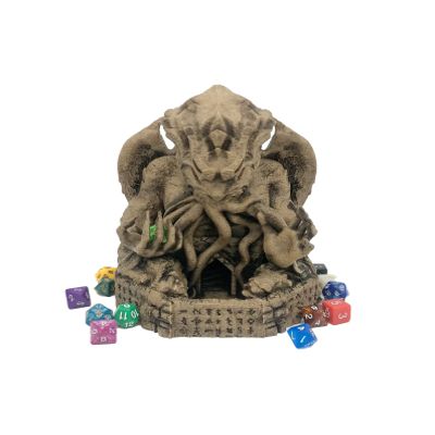 Bear and Wolf Studio - Fate's End Dice Towers by Kimbolt Creations - 3D Printed and Hand-Painted Dice Towers (Cthulhu Dice Tower)