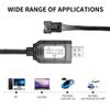 YACSEJAO 2 Pack 7.4V USB Charger Cable with SM-4P Plug Connector for LiPo Battery RC Model Vehicle Buggy Car Truck Boat view 2