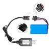 YACSEJAO 2 Pack 7.4V USB Charger Cable with SM-4P Plug Connector for LiPo Battery RC Model Vehicle Buggy Car Truck Boat view 4