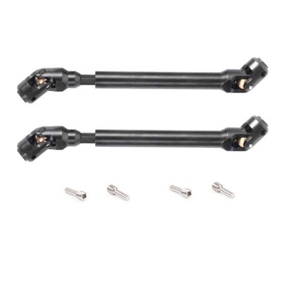 2pcs RC Crawler Drive Shaft (121-181MM) for 1/10 SCX10 II TRX4 Redcat D90 Gen7/Pro RC4WD GEN8 Gladiator TF2 D90 YK4082 104311 RC Universal Upgrade Shaft